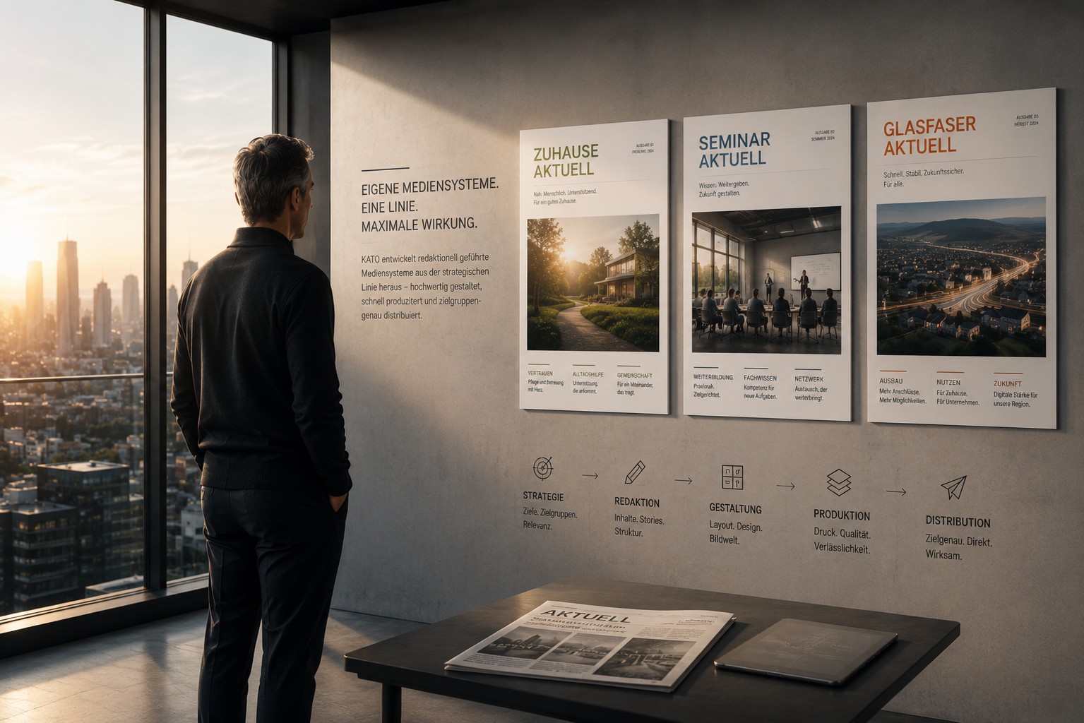 Strategisch entwickeltes Mediensystem